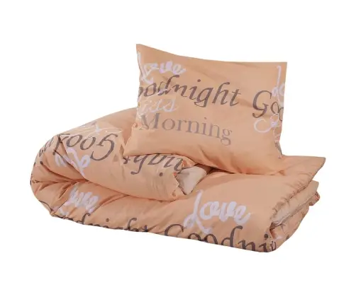 Gultasveļas Komplekts, Rozā, 200X200 Cm, Kokvilna Vidaxl