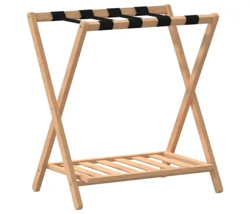 Bagāžas Plaukts, 68X38X58 Cm, Bambuss Vidaxl