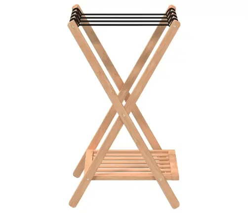 Bagāžas Plaukts, 68X38X58 Cm, Bambuss Vidaxl