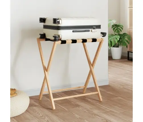 Bagāžas Plaukts, 68,5X38X58 Cm, Bambuss Vidaxl