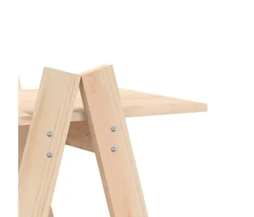 5 Līmeņu Plaukts, A-Forma, 110X40X180,5 Cm, Priedes Masīvkoks Vidaxl