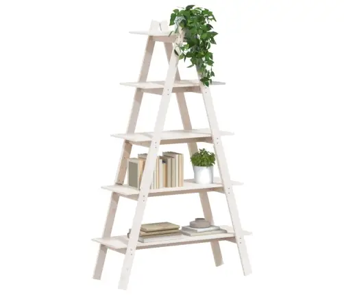 5-Korruseline Riiul, A-Kujuline, 110X40X180,5 cm Männipuit