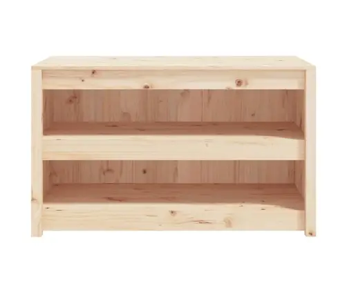 Lauko Virtuvės Spintelė, 106X55X64cm Pušies Medienos Masyvas