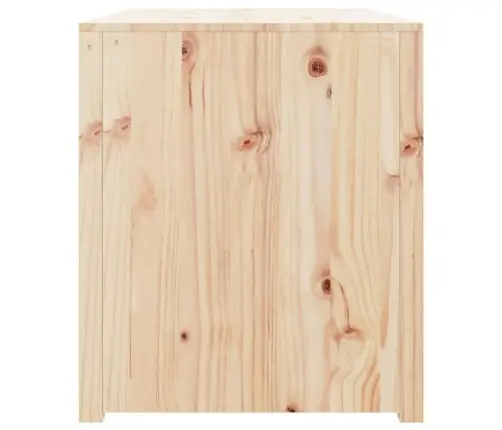 Lauko Virtuvės Spintelė, 106X55X64cm Pušies Medienos Masyvas
