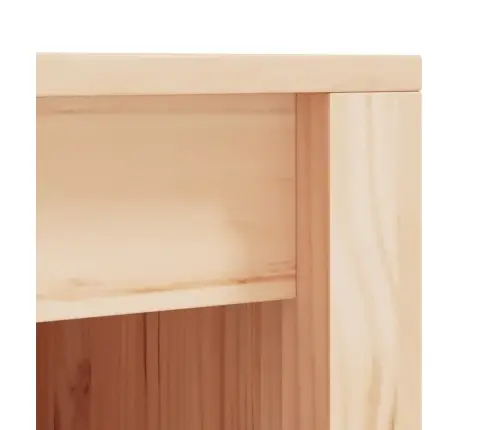 Āra Virtuves Skapītis, 106X55X92 Cm, Priedes Masīvkoks Vidaxl