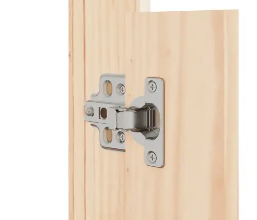 Väliköögi Kapiuksed 2 Tk, 50X9X82 cm Männipuit