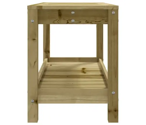 Dārza Sols, 82,5X35X45 Cm, Impregnēts Priedes Masīvkoks Vidaxl