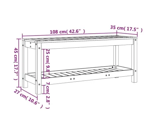 Aiapink, Valge, 108 X 35 X 45 cm Männipuit