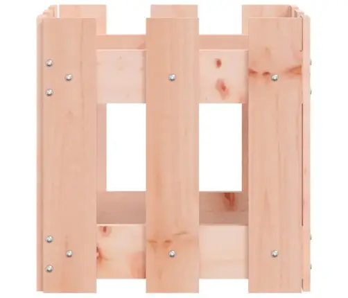 Dārza Puķu Kaste, Žoga Dizains, 30X30X30 Cm, Duglasa Masīvkoks Vidaxl