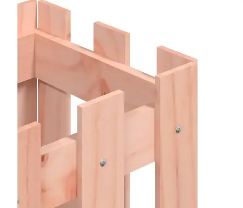 Dārza Puķu Kaste, Žoga Dizains, 30X30X30 Cm, Duglasa Masīvkoks Vidaxl