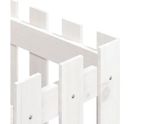 Dārza Puķu Kaste, Žoga Dizains, 40X40X40 Cm, Priedes Masīvkoks Vidaxl