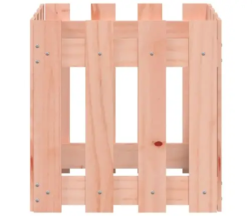 Dārza Puķu Kaste, Žoga Dizains, 40X40X40 Cm, Duglasa Masīvkoks Vidaxl