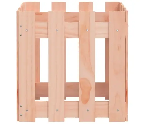 Dārza Puķu Kaste, Žoga Dizains, 40X40X40 Cm, Duglasa Masīvkoks Vidaxl