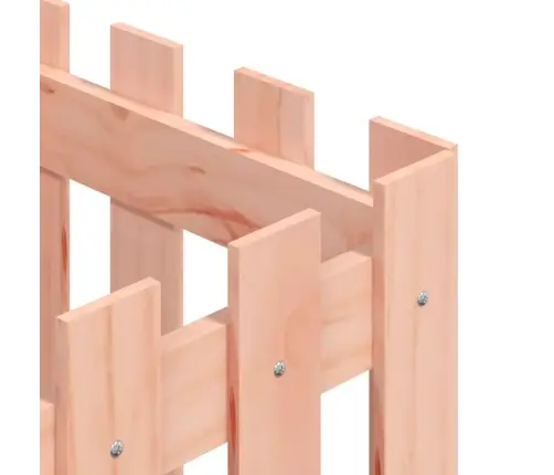 Dārza Puķu Kaste, Žoga Dizains, 40X40X40 Cm, Duglasa Masīvkoks Vidaxl