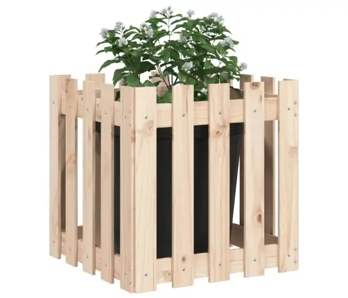 Sodo Lovelis, 50X50X50cm Pušies Masyvas, Tvorelės Dizaino