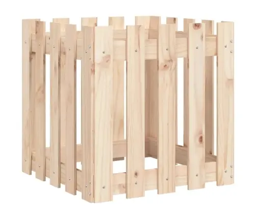 Sodo Lovelis, 50X50X50cm Pušies Masyvas, Tvorelės Dizaino