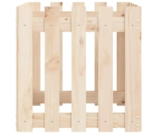 Sodo Lovelis, 50X50X50cm Pušies Masyvas, Tvorelės Dizaino