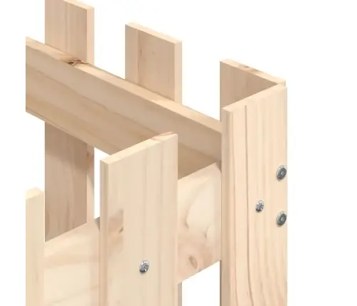 Sodo Lovelis, 50X50X50cm Pušies Masyvas, Tvorelės Dizaino