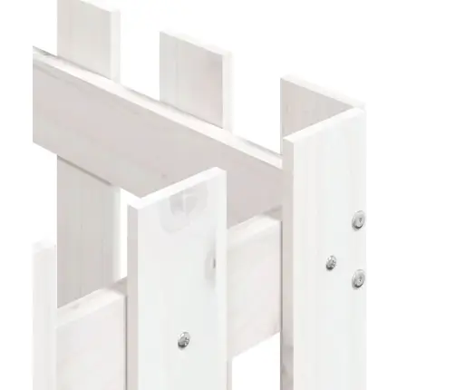 Dārza Puķu Kaste, Žoga Dizains, 50X50X50 Cm, Priedes Masīvkoks Vidaxl