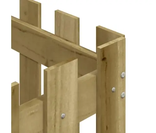 Dārza Puķu Kaste, Žoga Dizains, 50X50X50 Cm, Impregnēta Priede Vidaxl