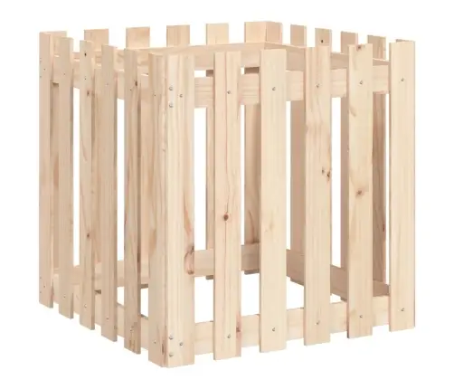 Aia Kujundusega Taimekast, 60 X 60 X 60 cm Männipuit