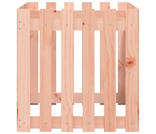 Dārza Puķu Kaste, Žoga Dizains, 60X60X60 Cm, Duglasa Masīvkoks Vidaxl