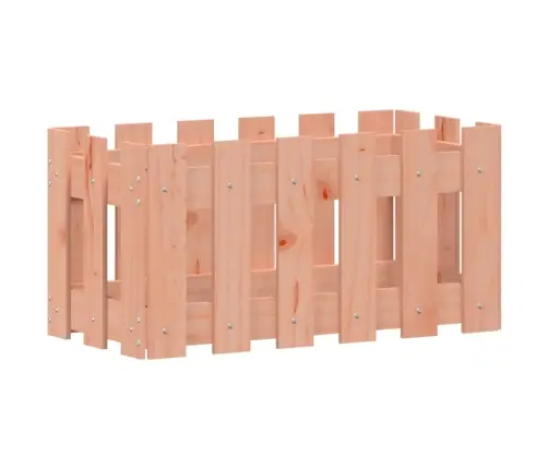 Dārza Puķu Kaste, Žoga Dizains, 60X30X30 Cm, Duglasa Masīvkoks Vidaxl