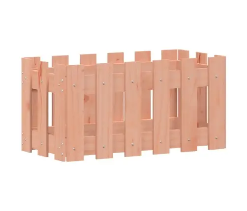 Dārza Puķu Kaste, Žoga Dizains, 60X30X30 Cm, Duglasa Masīvkoks Vidaxl