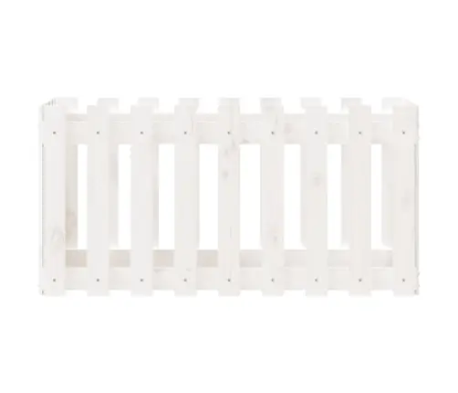 Aia Disainiga Kõrgendatud Taimelava, Valge, 100X50X50 cm Mänd