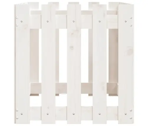 Aia Disainiga Kõrgendatud Taimelava, Valge, 100X50X50 cm Mänd