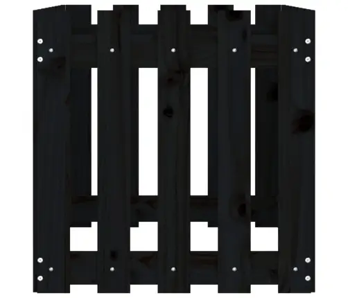 Dārza Puķu Kaste, Žoga Dizains, 100X50X50 Cm, Priedes Masīvkoks Vidaxl