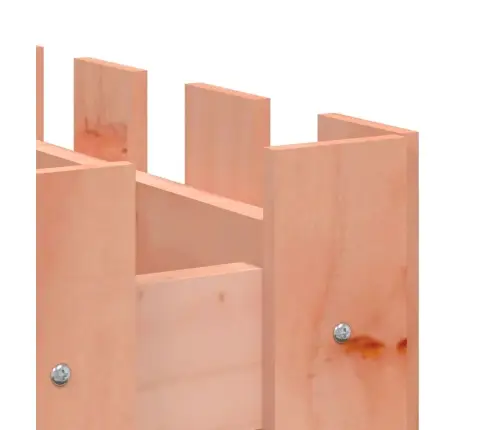 Dārza Puķu Kaste, Žoga Dizains, 100X50X70 Cm, Egles Masīvkoks Vidaxl