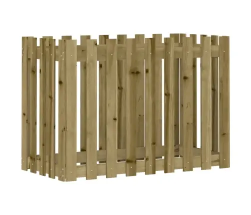 Sodo Lovelis, 100X50X70cm Impregnuota Pušis, Tvorelės Dizaino