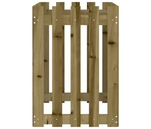 Sodo Lovelis, 100X50X70cm Impregnuota Pušis, Tvorelės Dizaino