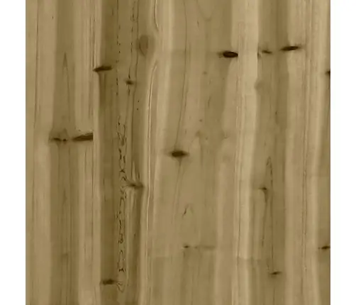 Sodo Lovelis, 100X50X70cm Impregnuota Pušis, Tvorelės Dizaino