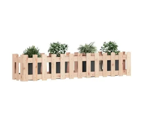 Sodo Lovelis, 150X30X30cm Pušies Masyvas, Tvorelės Dizaino