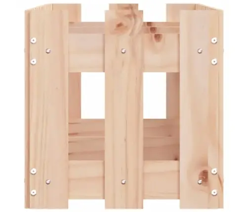 Sodo Lovelis, 150X30X30cm Pušies Masyvas, Tvorelės Dizaino