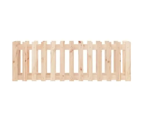 Sodo Lovelis, 150X50X50cm Pušies Masyvas, Tvorelės Dizaino