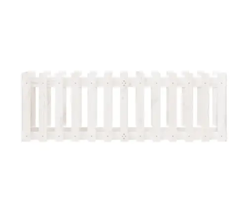 Dārza Puķu Kaste, Žoga Dizains, 150X50X50 Cm, Priedes Masīvkoks Vidaxl