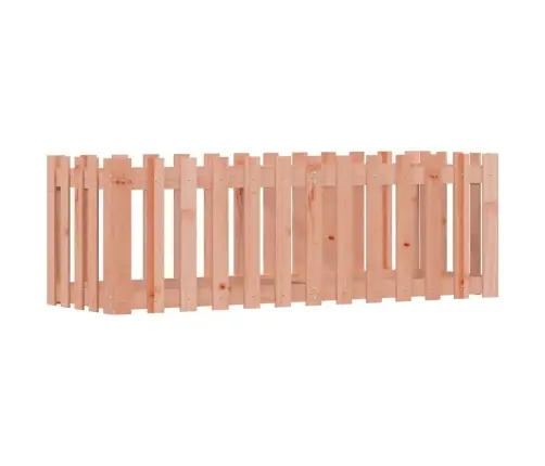 Dārza Puķu Kaste, Žoga Dizains, 150X50X50 Cm, Egles Masīvkoks Vidaxl