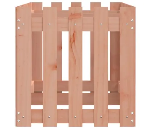 Dārza Puķu Kaste, Žoga Dizains, 150X50X50 Cm, Egles Masīvkoks Vidaxl