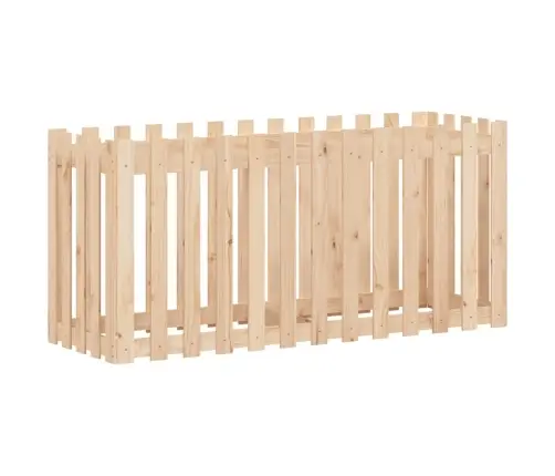 Sodo Lovelis, 150X50X70cm Pušies Masyvas, Tvorelės Dizaino