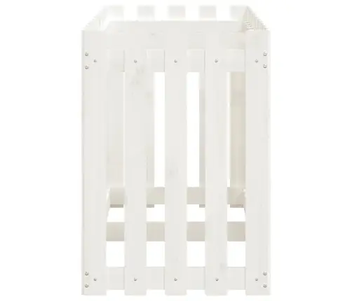 Dārza Puķu Kaste, Žoga Dizains, 150X50X70 Cm, Priedes Masīvkoks Vidaxl