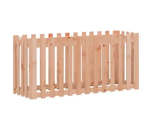 Dārza Puķu Kaste, Žoga Dizains, 150X50X70 Cm, Egles Masīvkoks Vidaxl