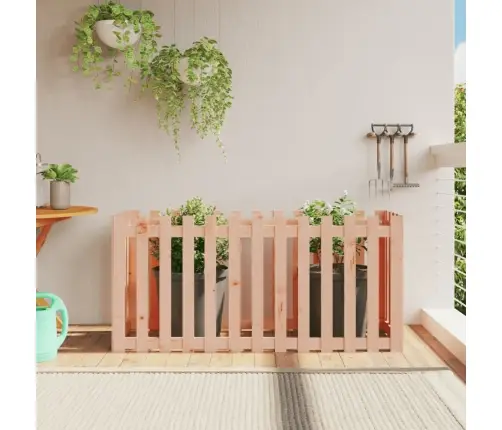 Dārza Puķu Kaste, Žoga Dizains, 150X50X70 Cm, Egles Masīvkoks Vidaxl