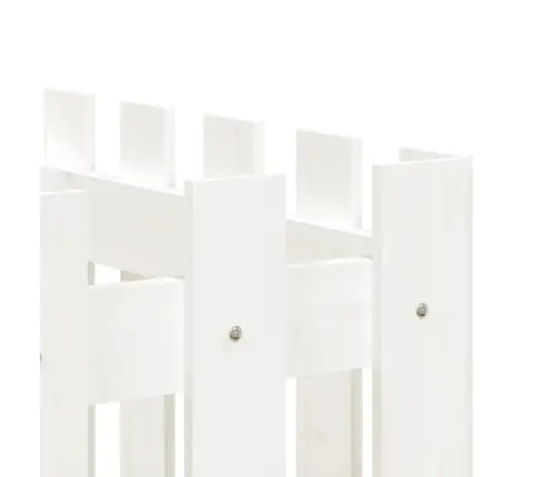 Aia Disainiga Kõrgendatud Taimelava, Valge, 200X50X70 cm Mänd