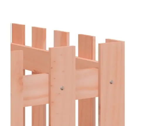 Dārza Puķu Kaste, Žoga Dizains, 200X50X70 Cm, Egles Masīvkoks Vidaxl