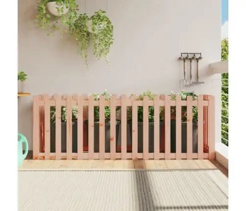 Dārza Puķu Kaste, Žoga Dizains, 200X50X70 Cm, Egles Masīvkoks Vidaxl