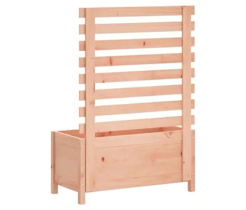 Dārza Puķu Kaste Ar Plauktu, 79X39,5X114 Cm, Egles Masīvkoks Vidaxl