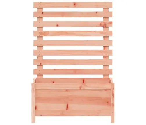 Dārza Puķu Kaste Ar Plauktu, 79X39,5X114 Cm, Egles Masīvkoks Vidaxl